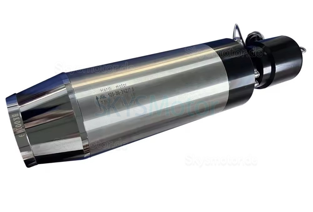 7,5kW 220V/380V Luftgek&uuml;hlt ATC Chinaspindel Motor (Werkzeugwechselspindel) JGL125-30-24Z 24.000U/min BT30